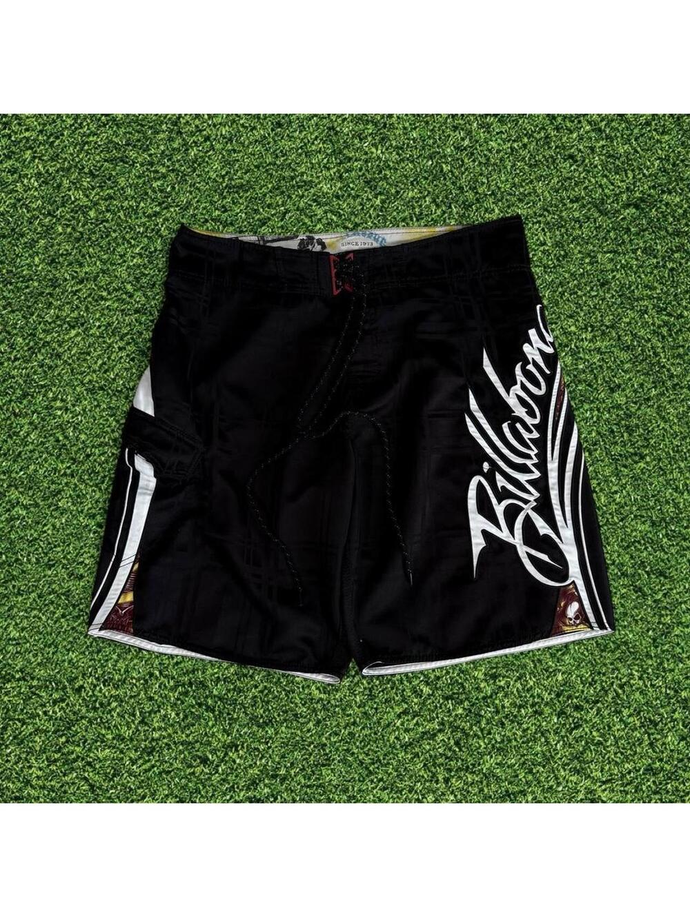 Rare Y2K Billabong Mark Occhilupo Signature Shorts Size 36